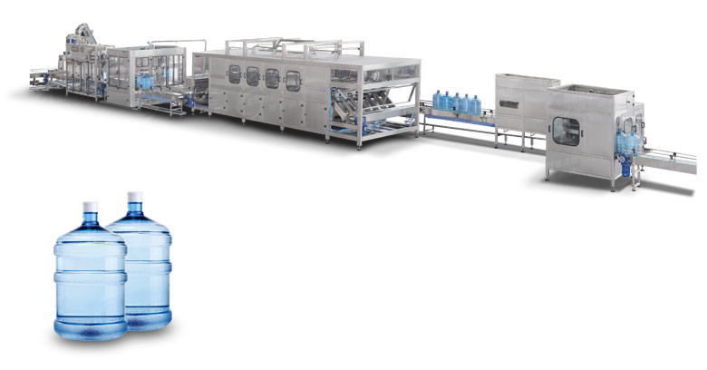 桶裝水灌裝生產線